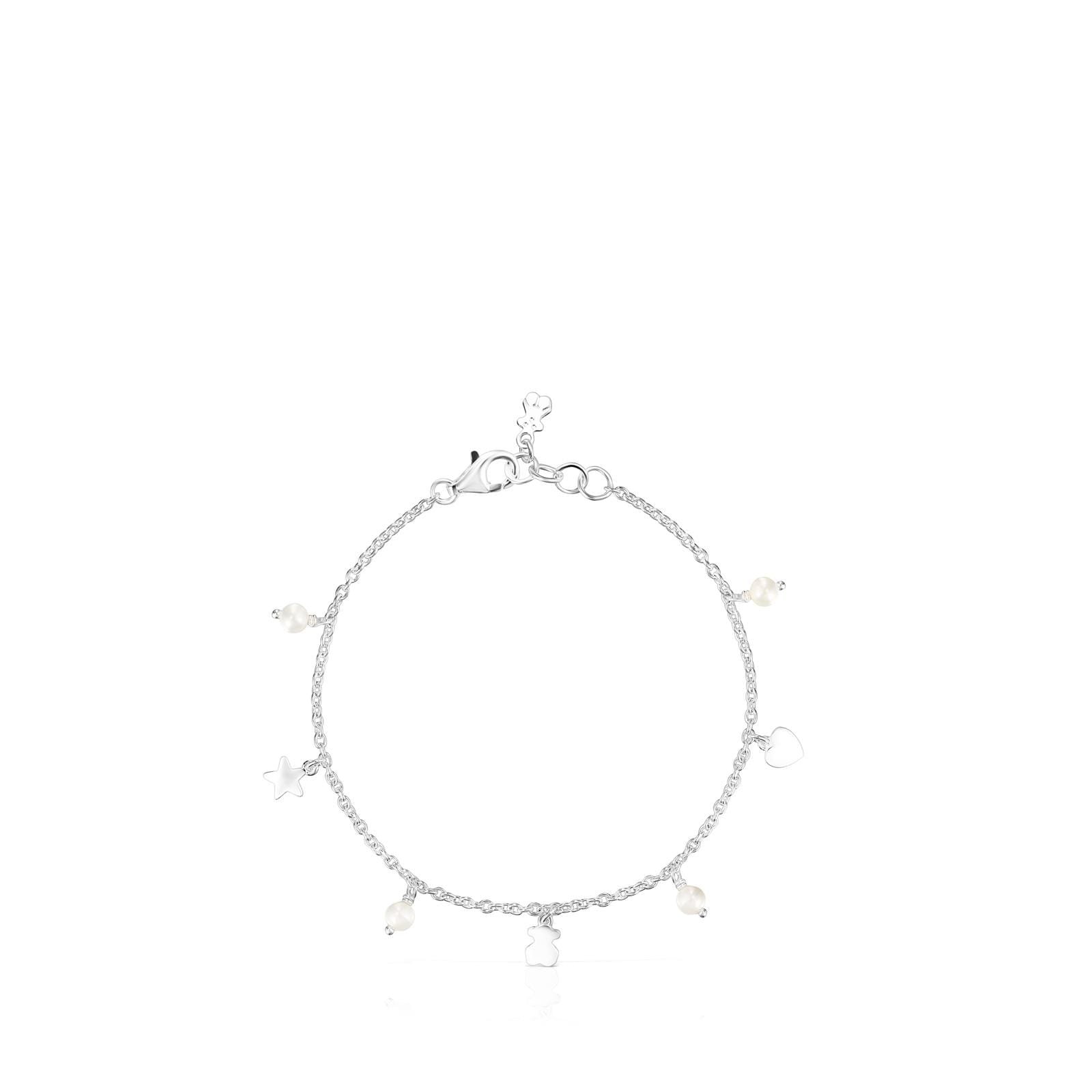 Pulsera de plata y perlas Cool Joy