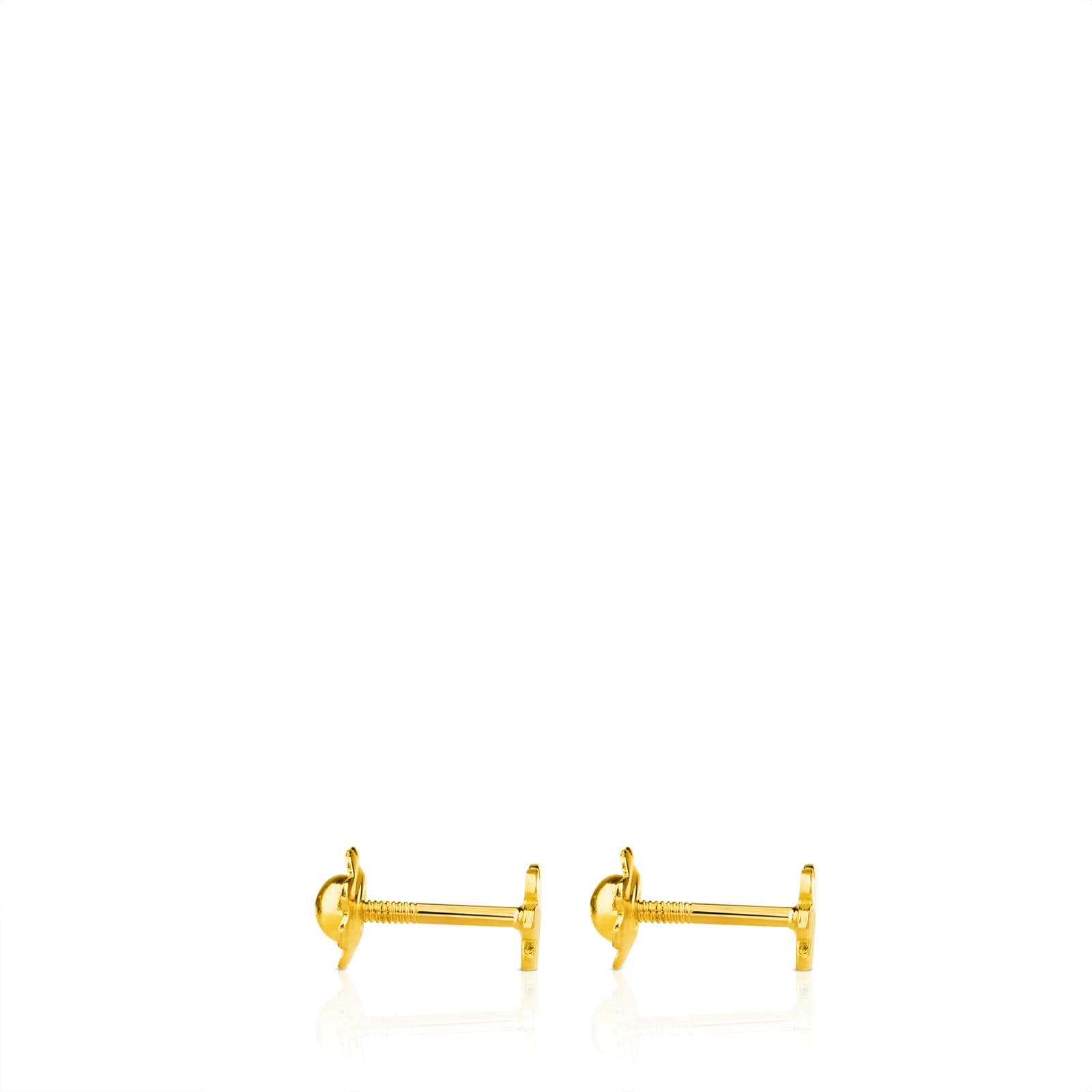 Pendientes flor de oro TOUS Basics