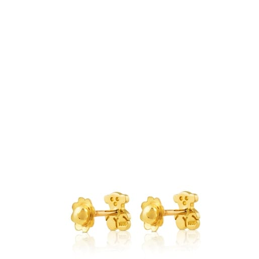 Pendientes de oro motivo oso 0,5cm. Baby TOUS