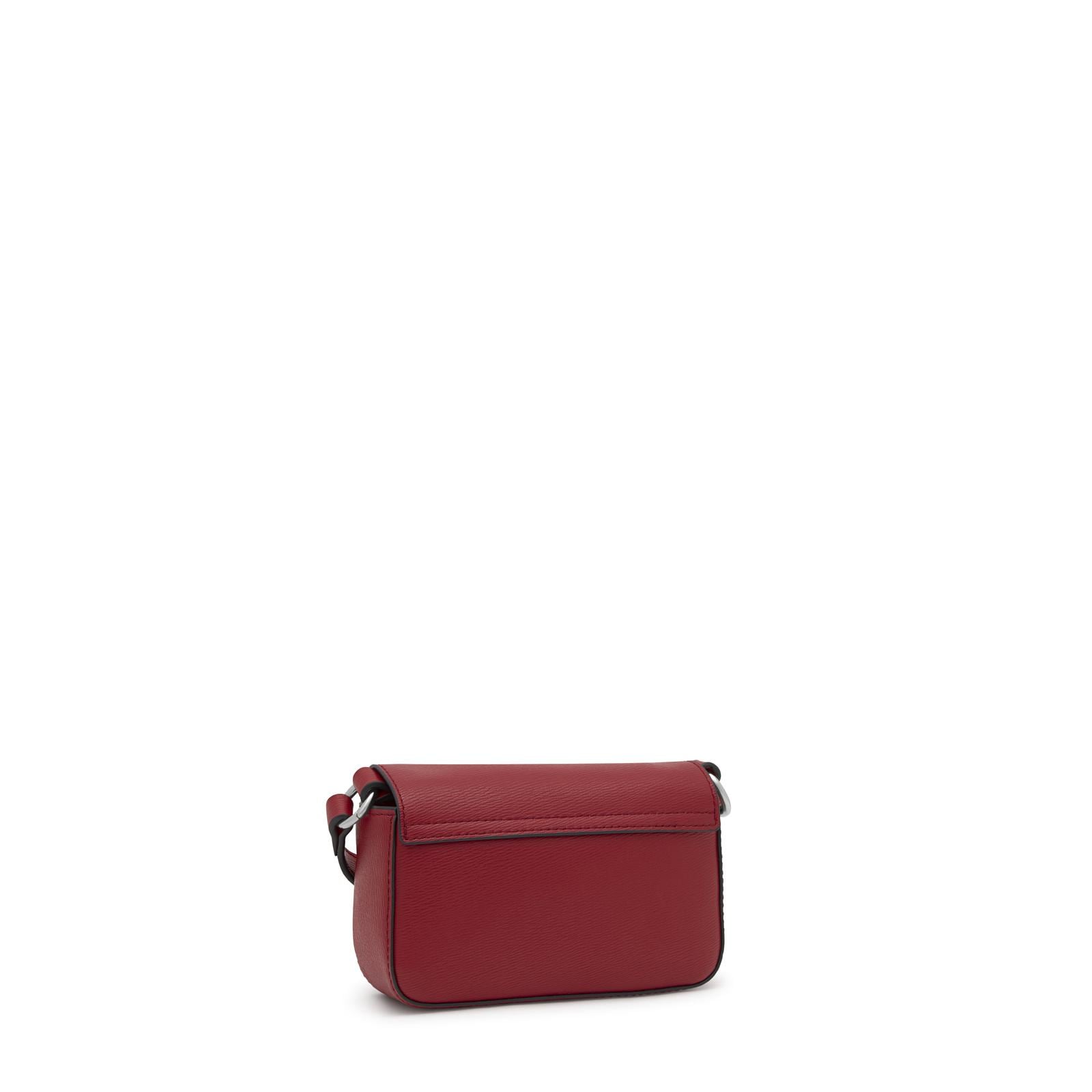 Mini bolso de hombro rojo TOUS Amanda