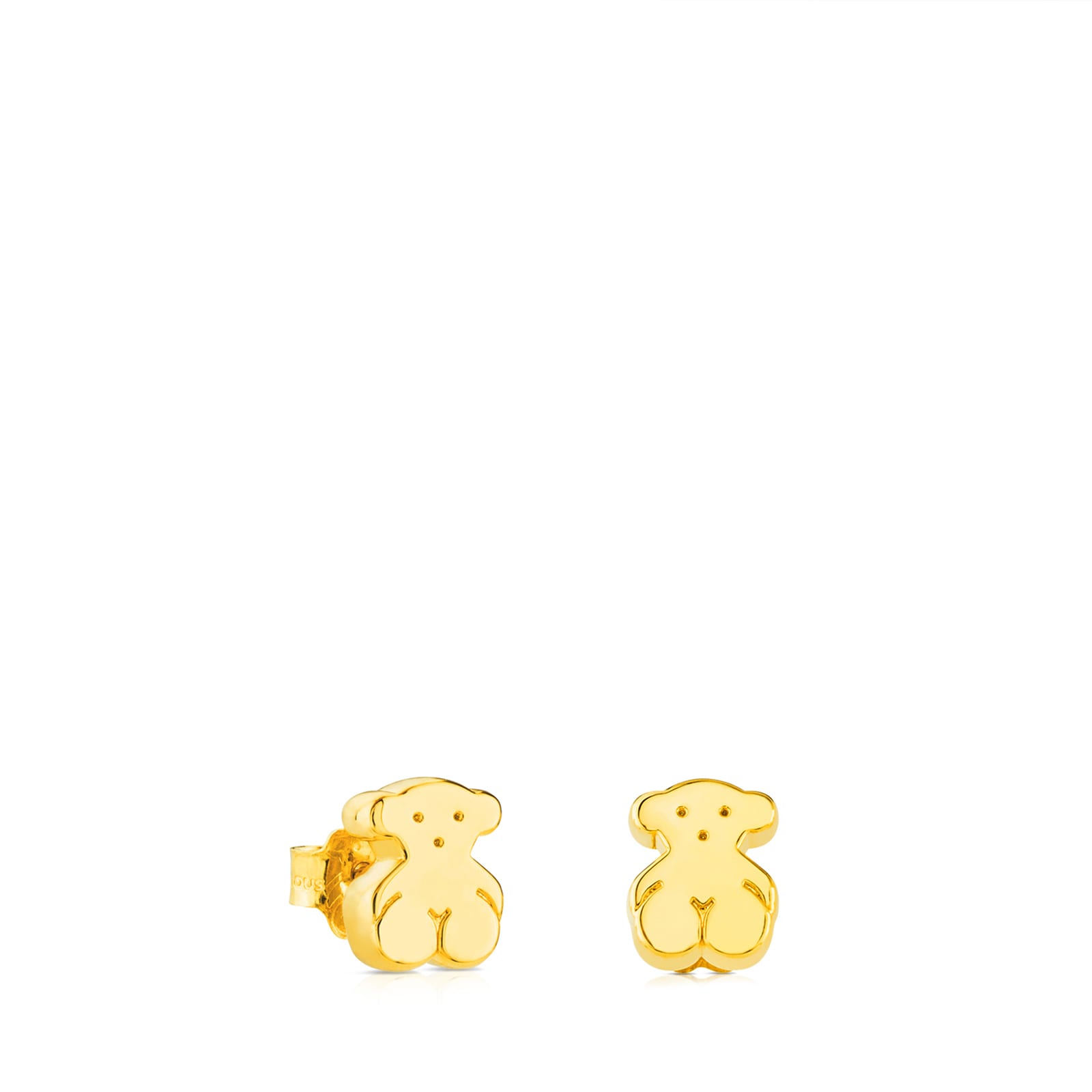 Pendientes de oro motivo oso de 0,8cm, Sweet Dolls