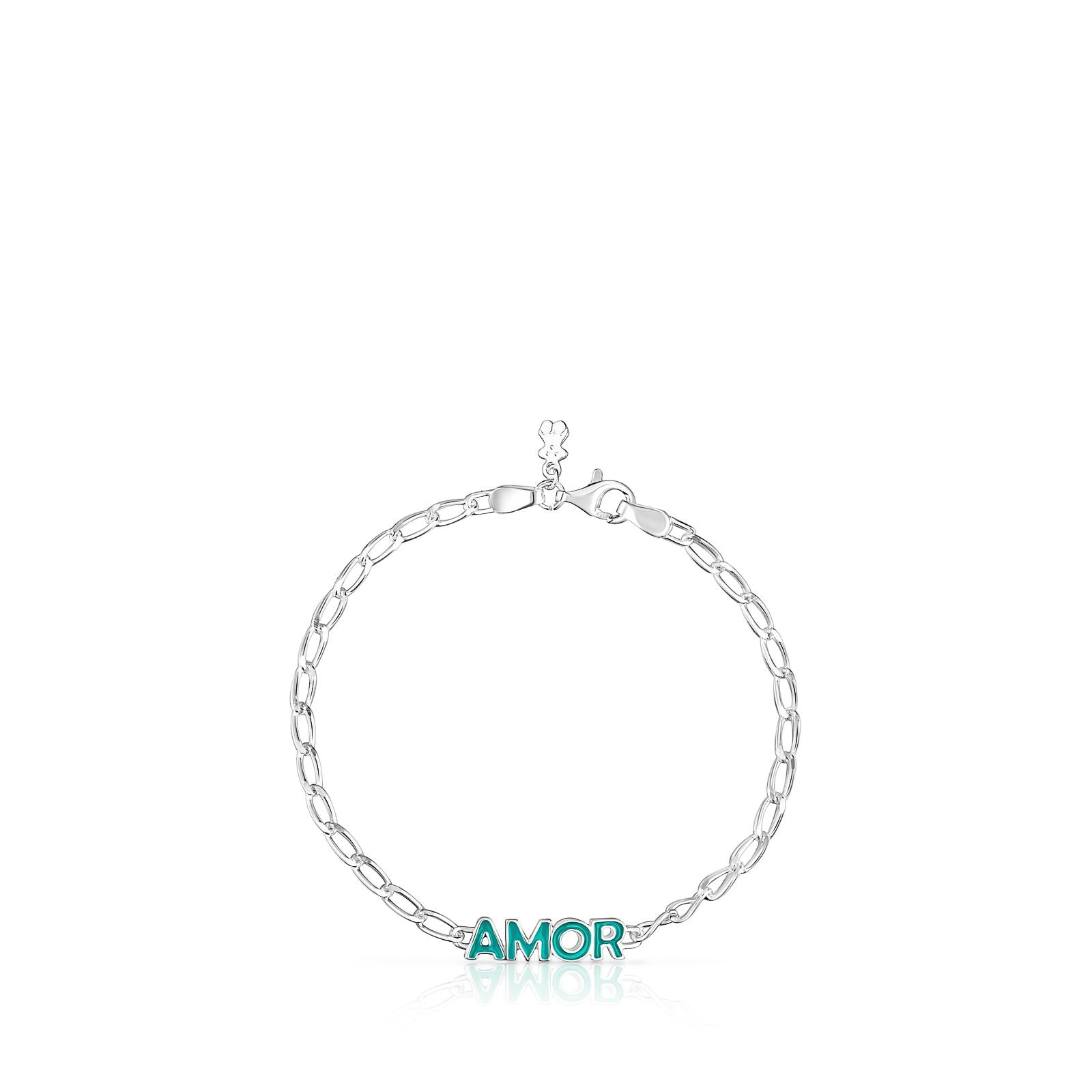 Pulsera Amor azul TOUS Crossword