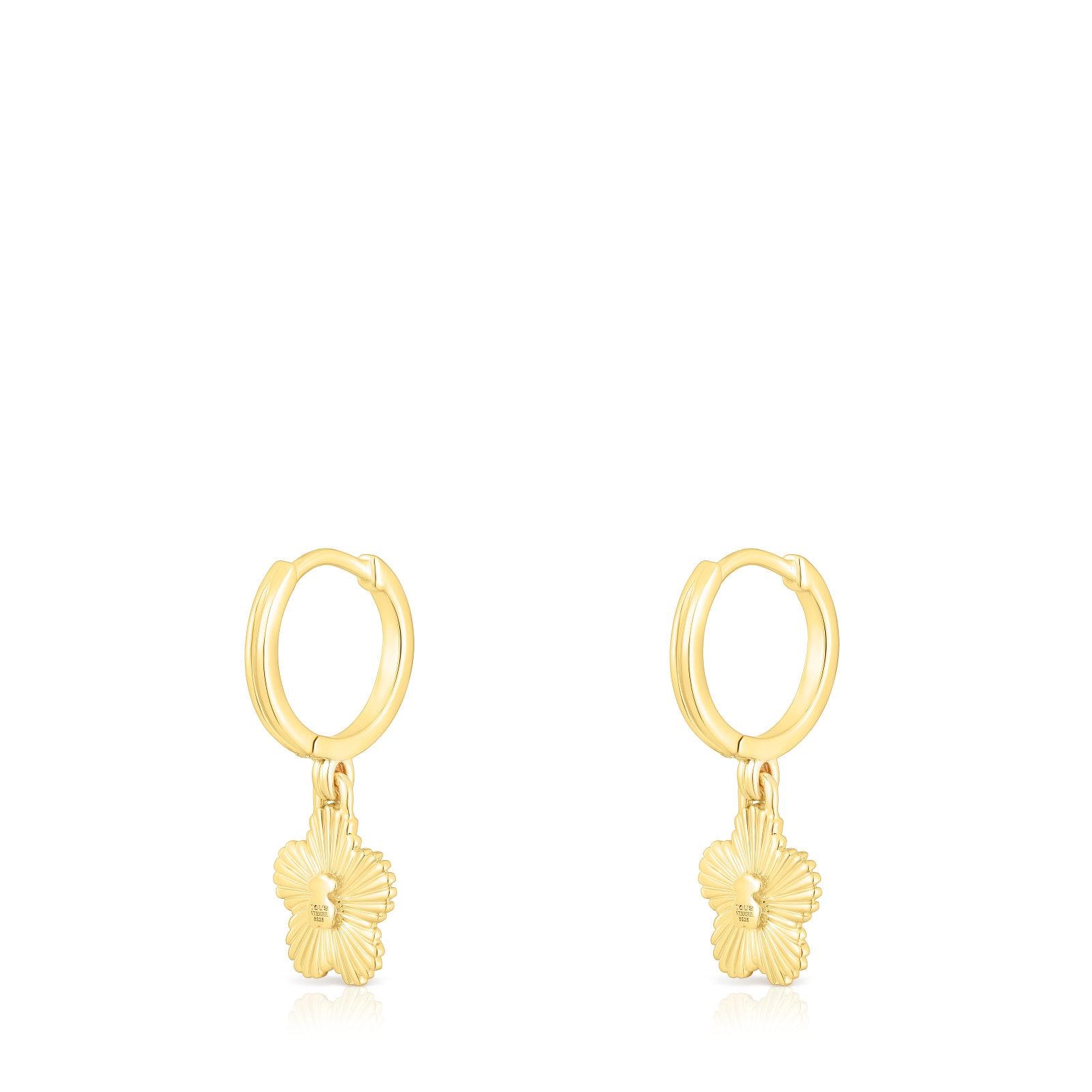 Pendientes tous flor discount perla