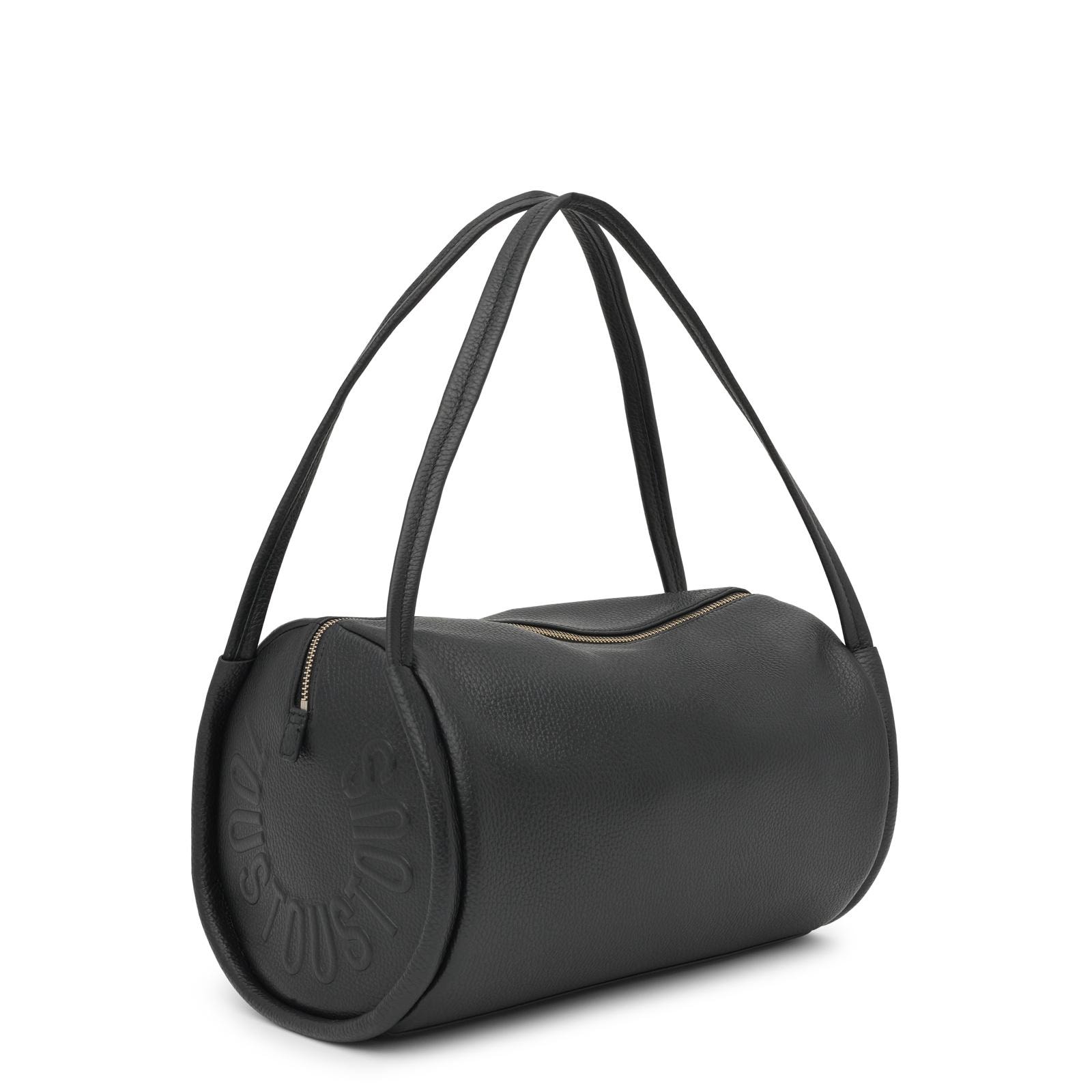 Bolso Duffle mediano de piel negra TOUS Miranda