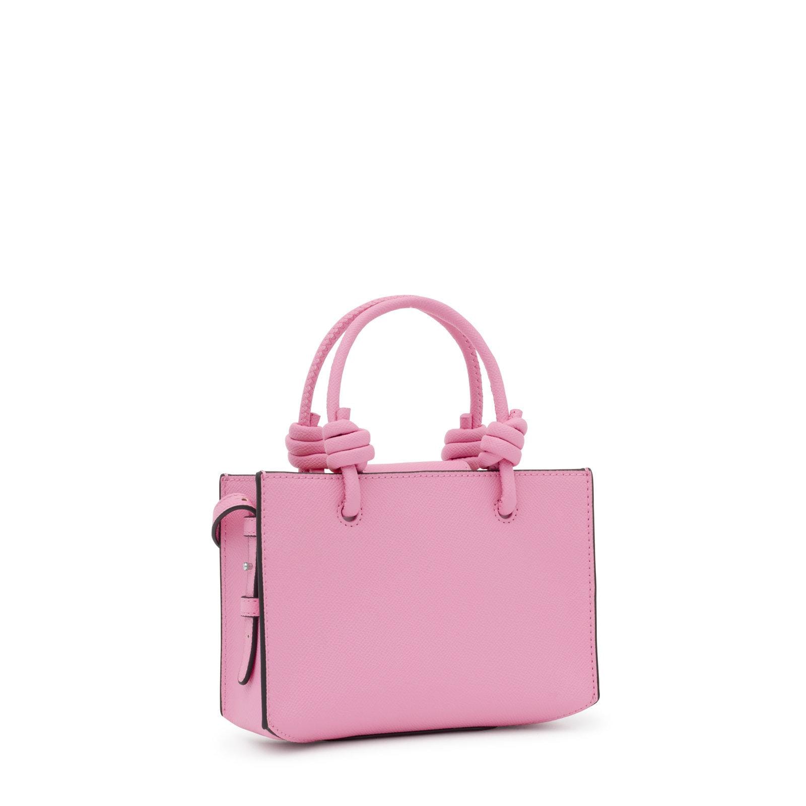 Mini bolso horizontal TOUS La Rue New piel sintética en color rosa