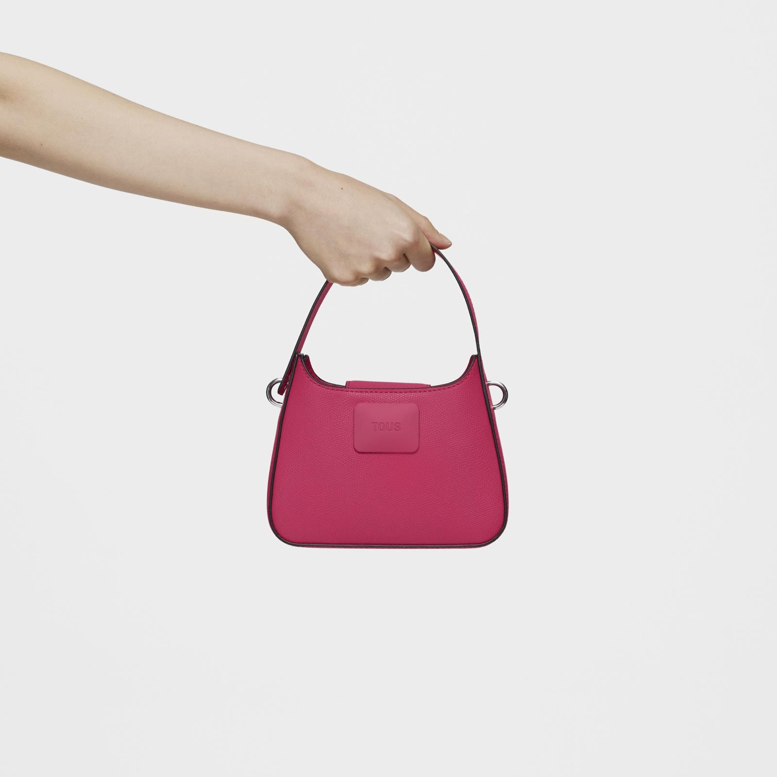 Mini bolso de hombro fucsia TOUS Lucia