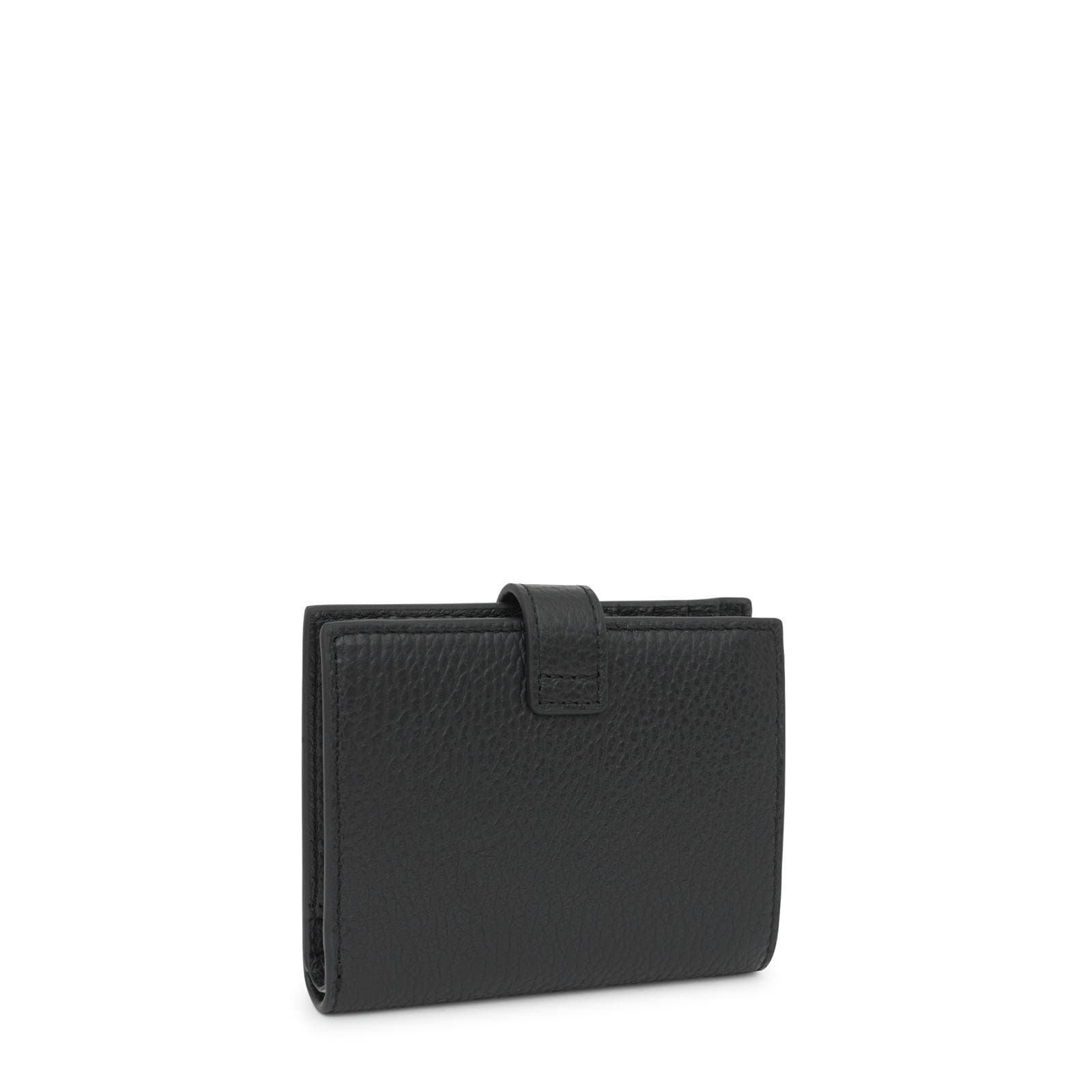 Cartera Flap de piel negra TOUS Miranda