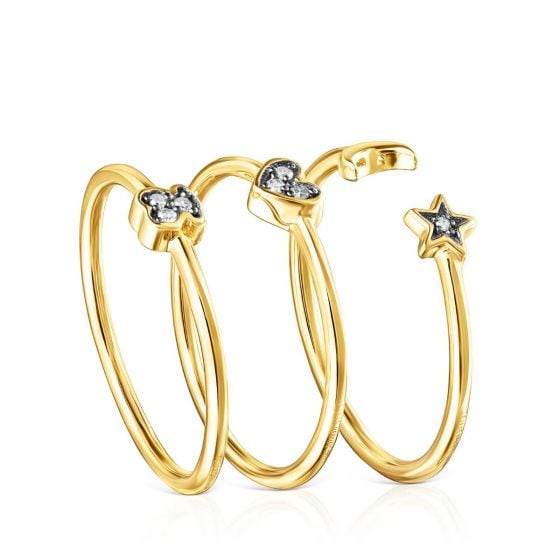 

Каблучка Vermeil TOUS Nocturne 01844551